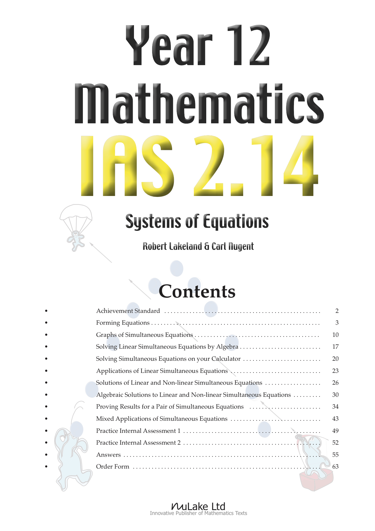 IAS 2.14 Systems of Equations