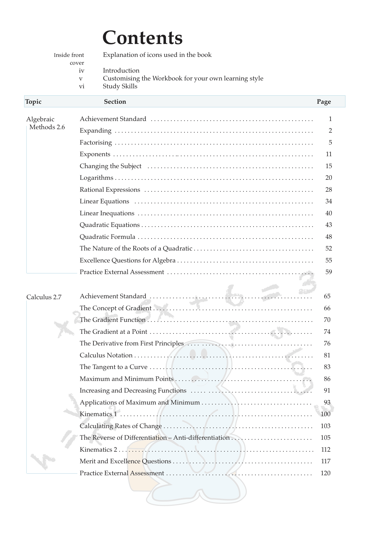 EAS Mathematics Workbook NCEA 2